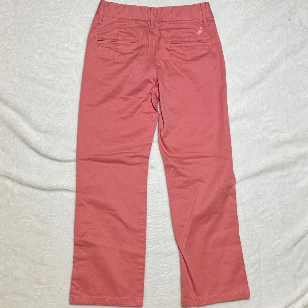 EUC The Beaufort Bonnet Co. Coral Straight-Leg pants size 7